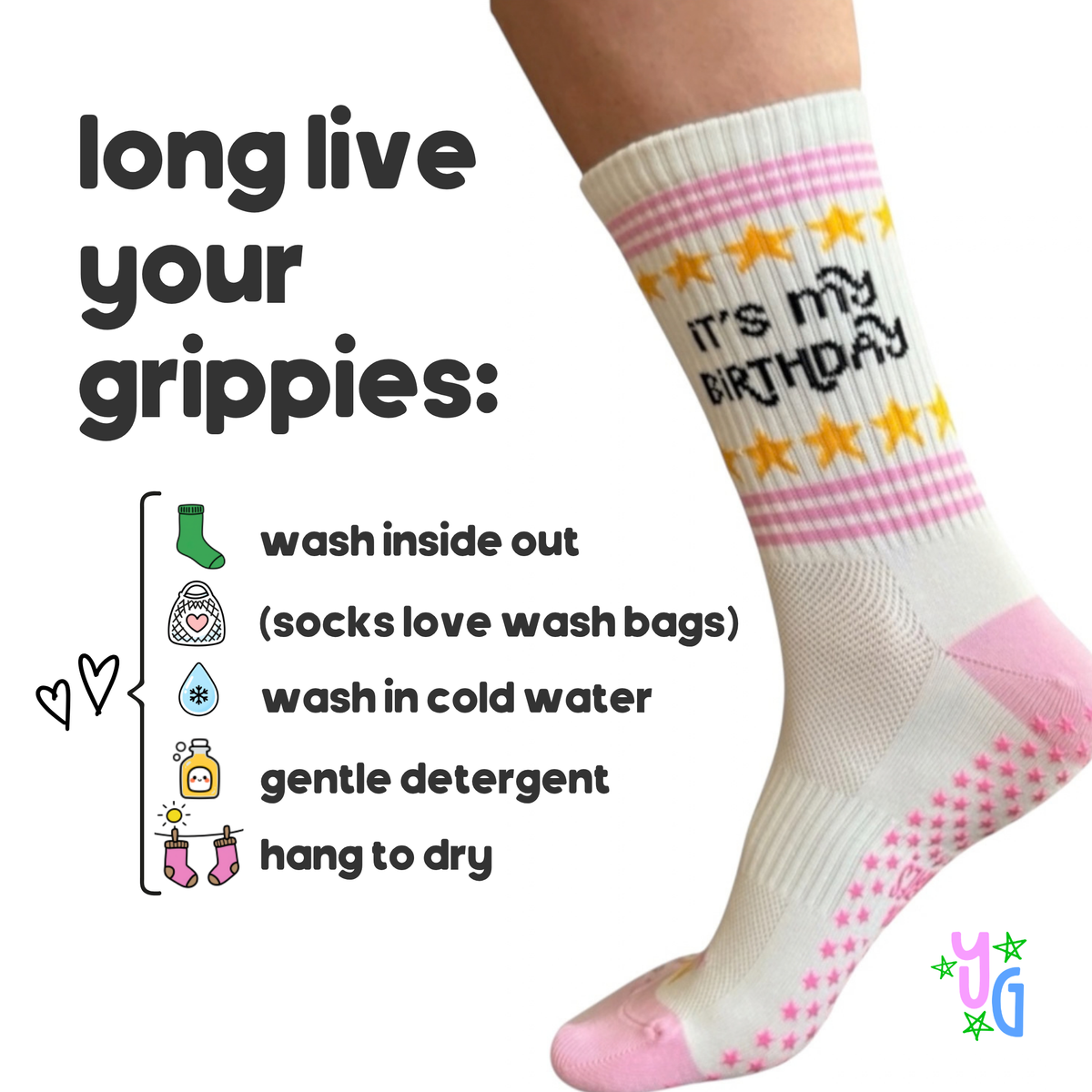 Go Shawty, It's Your Birthday! Grip Socks