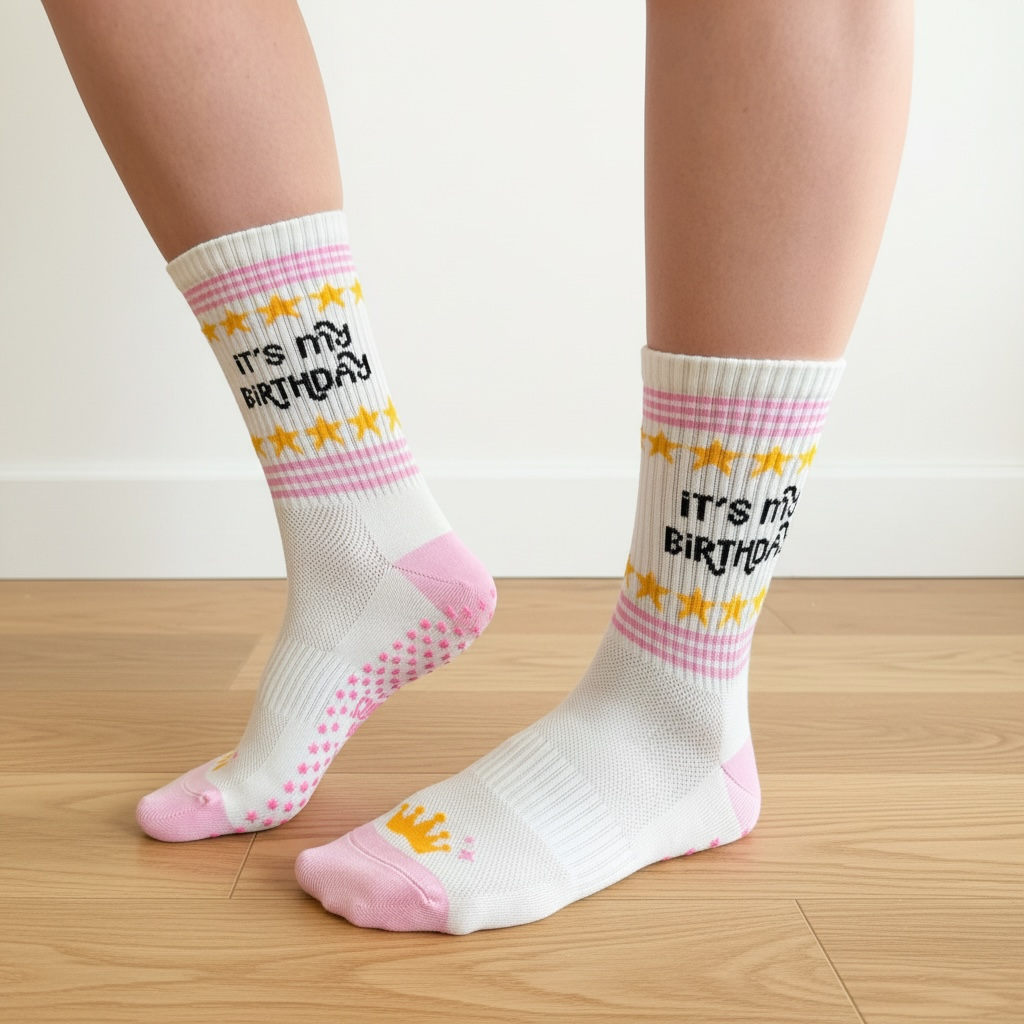 Go Shawty, It's Your Birthday! Grip Socks